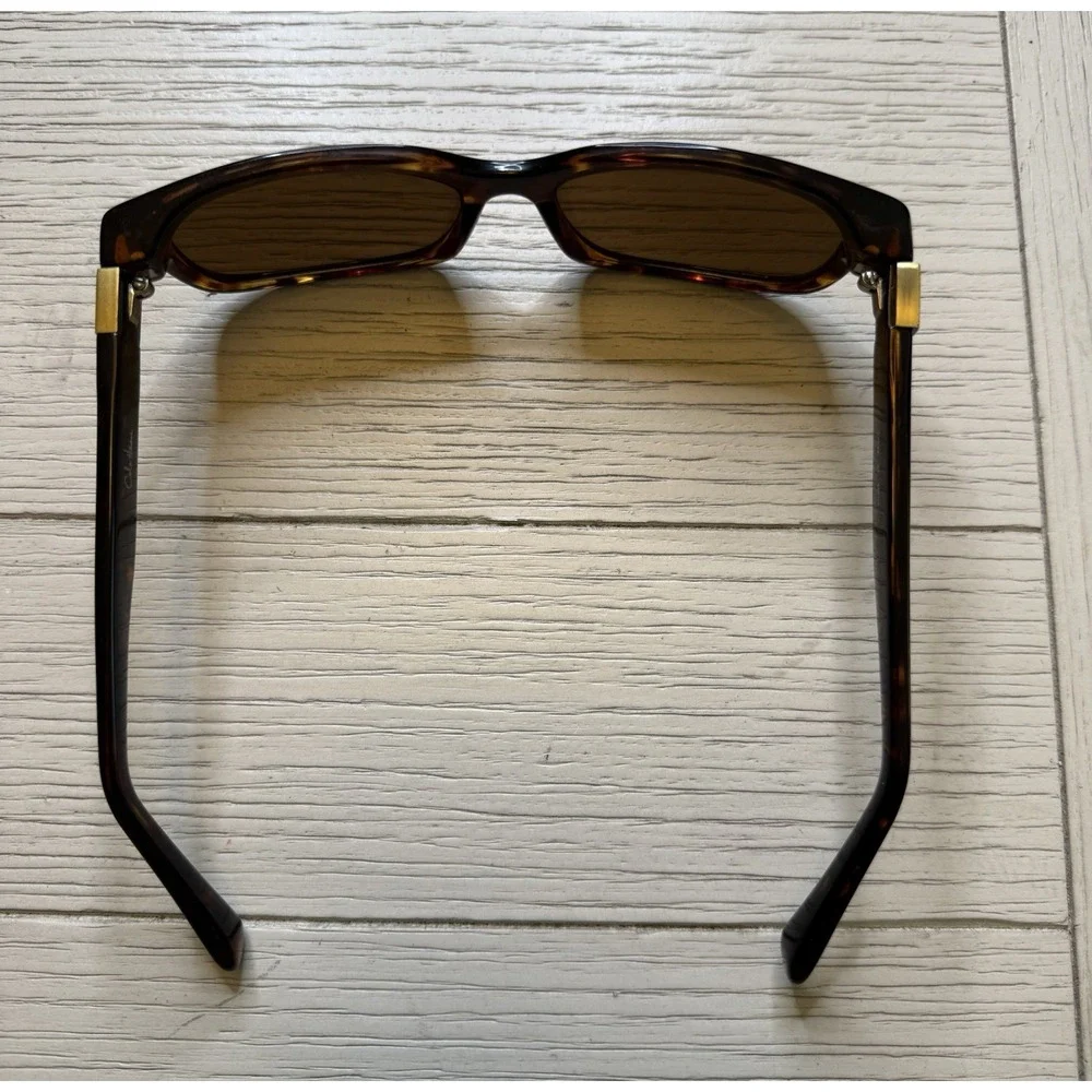 Cole Haan C7028 Full‎ Rim Rectangular Classic Tort Sunglasses. Unisex. Outdoor.